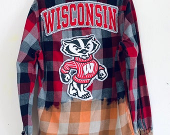 Wisconsin Flannel - Etsy