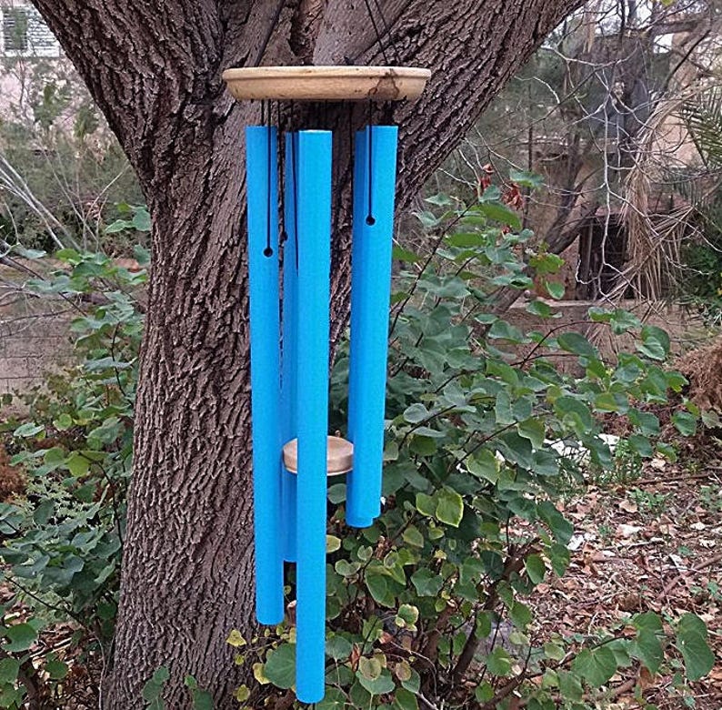 Wind Chimes Handmade Custom Woodstock Large Wind Chimes Etsy