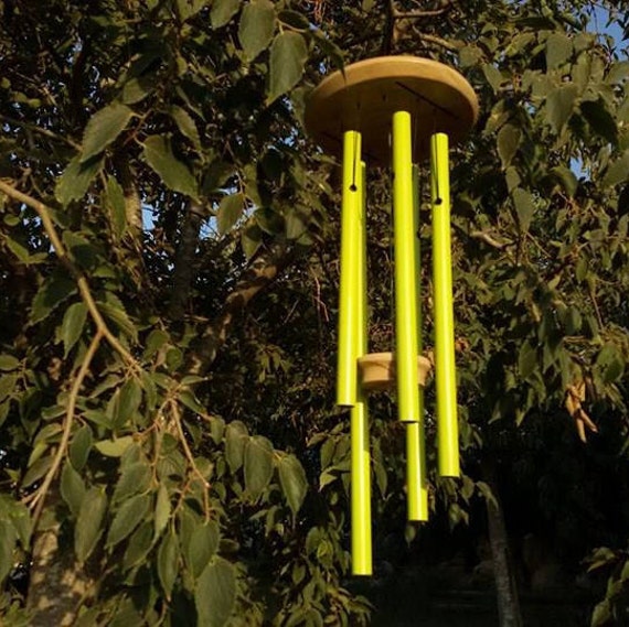 handmade Wind chimes Engraved Custom Wind Chimes Custom Woodstock large