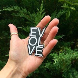Evolve STICKER - 3&quot; Vinyl Weatherproof Durable Sticker