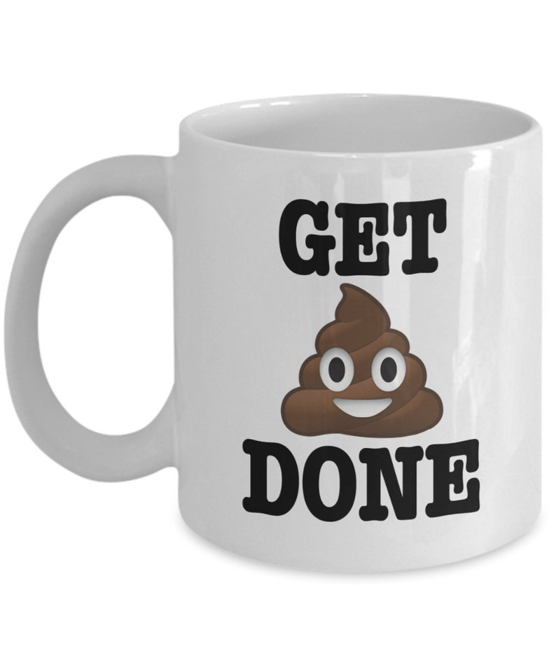 Get **bleep** Done  Funny Coffee Mug  Sarcastic Call To Action  image 0