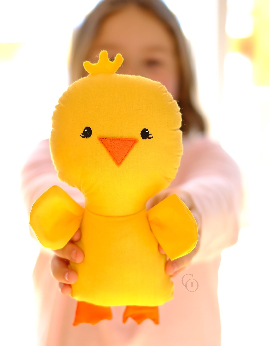 Chicken Sewing Pattern, Chick Sewing Pattern, Chicken Pattern, Easy ...