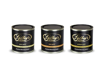 Gilboys 1 Litro Cera de Abeja Madera Pulido Triple Pack