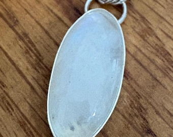 Sterling Silver Moonstone Necklace