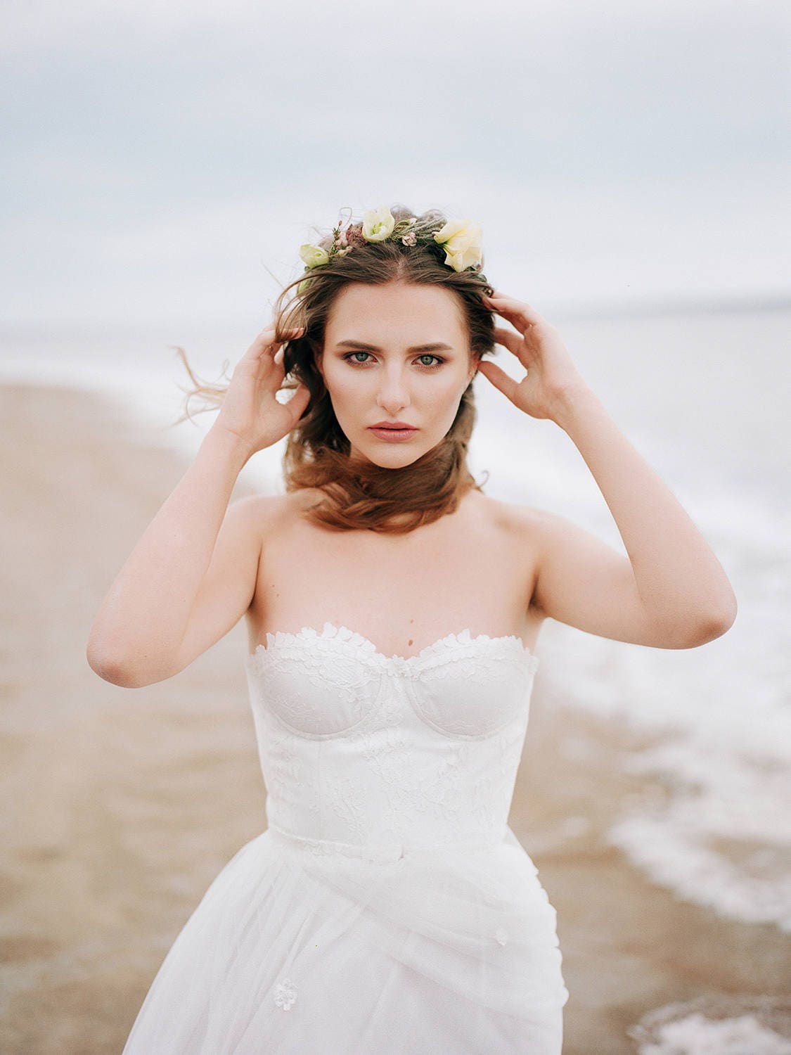 Corset Wedding Dress Lace Wedding Dress Tulle Wedding Dress Etsy