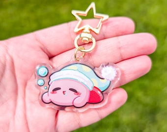 Dreamy Poyo Acrylic Keychain | 2.5  Inch Double Sided Videogame Keychain