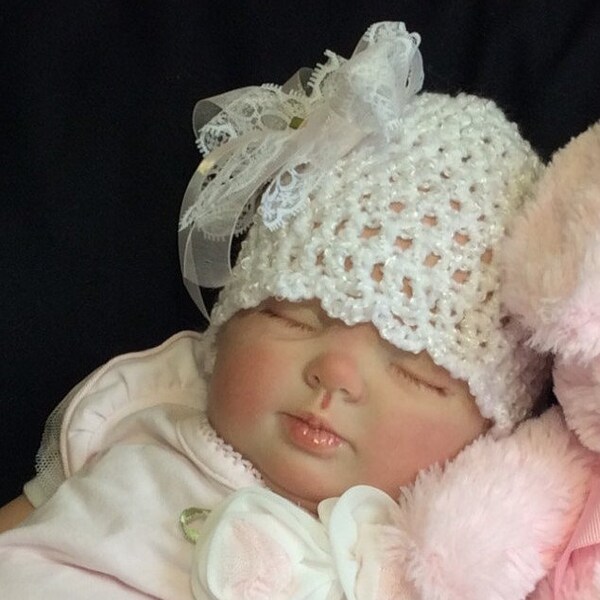 Reborn Baby Girl Doll Newborn Rose Sculpt Handmade Art Babies