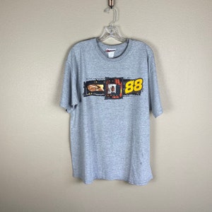 Vintage Dale Jarrett T-Shirt (Size L) Y2K Chase Authentics #88 UPS Robert Yates Racing Nextel Cup Series The Intimidator Shirt