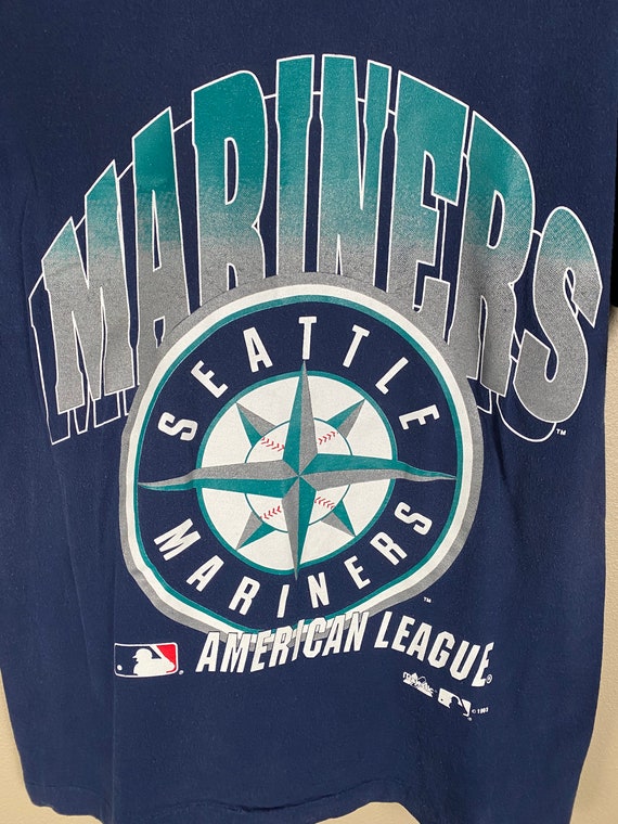 Vintage Seattle Mariners T-Shirt (Size Medium) 19… - image 2