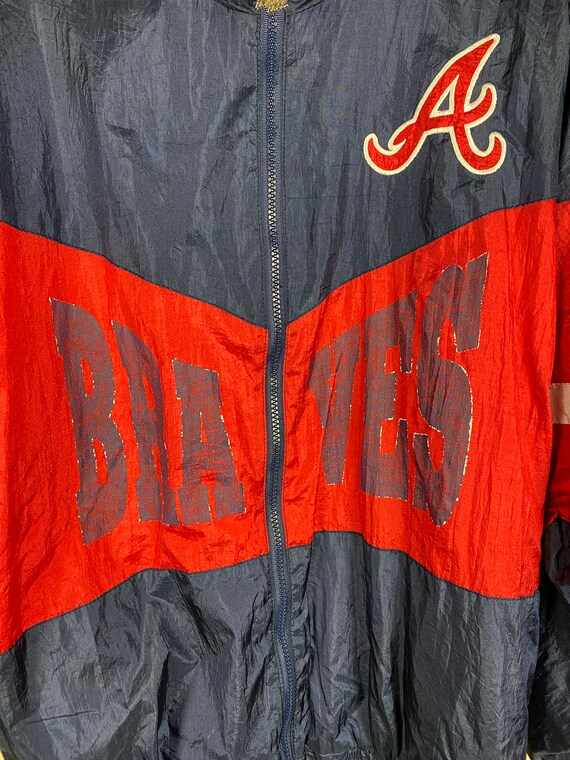 Vintage Atlanta Braves Windbreaker (sz Medium) 1990s Mighty