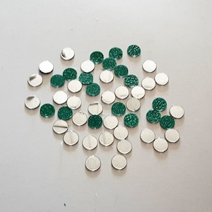 Specchio per narghilè effetto vetro Hot Fix 4 D I Y CARD Decorazione in tessuto Ricamo da 7 mm