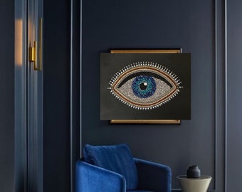 Evil Eye Canvas