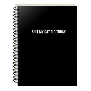 Cat Lover Journal - Funny Notebook - Great Cat Lover  Gift for Mom, Grandma, Friend, or a Crazy Cat Person -