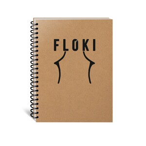 Floki Vikings TV Show Notebook - Writing Journal - Diary - Viking Gifts - Christmas Gift - Ragnar Lothbrok, Lagertha