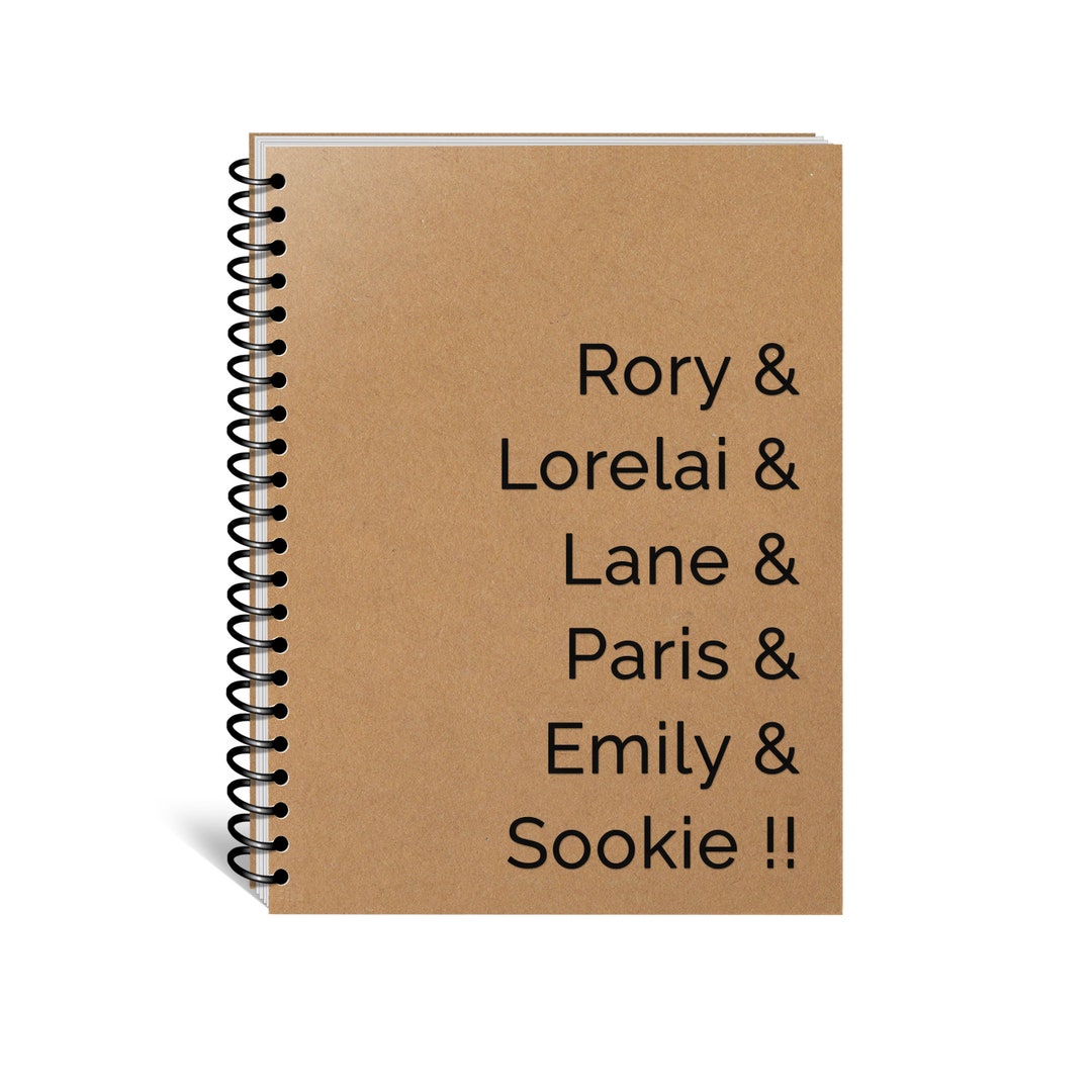 Gilmore Girl Notebook Gilmore Girl Journal Gift for Her - Etsy