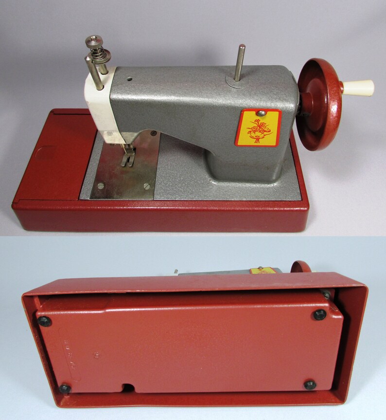 Máquina de coser para niños juguete coleccionable mecánico Etsy
