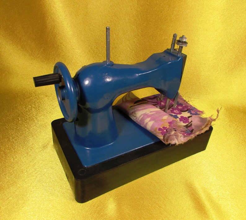 Kids Children's Sewing Machine Mechanical Collectible Toy Etsy