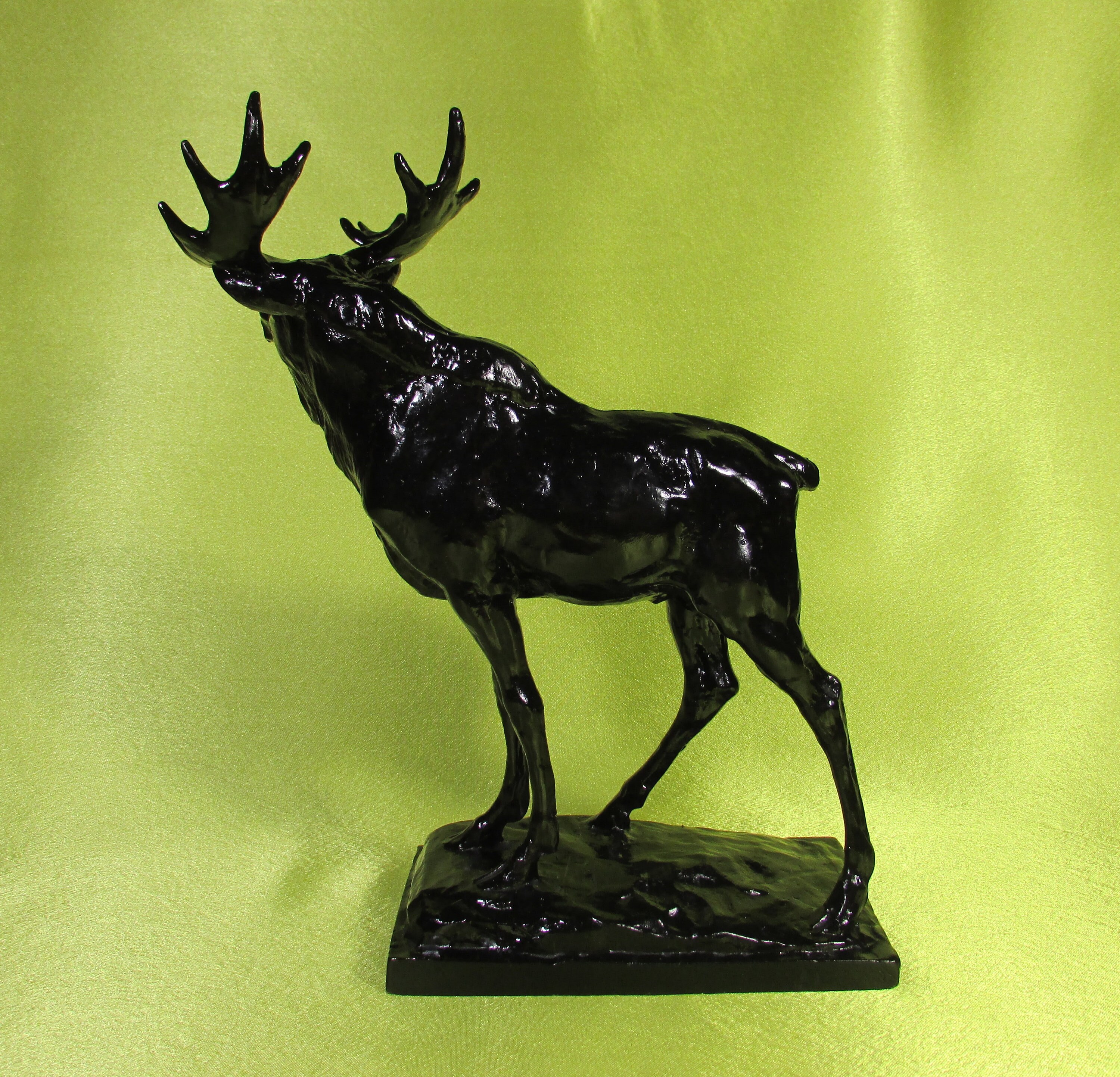 Vintage Statuette Moose elk Soviet Souvenir Animal Figurine Etsy