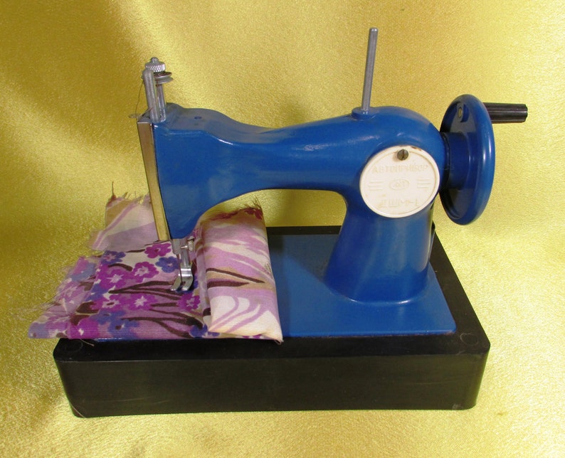Kids Children's Sewing Machine Mechanical Collectible Toy Etsy