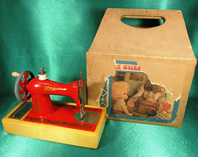 Vintage Kids Children's Sewing Machine Mechanical Etsy