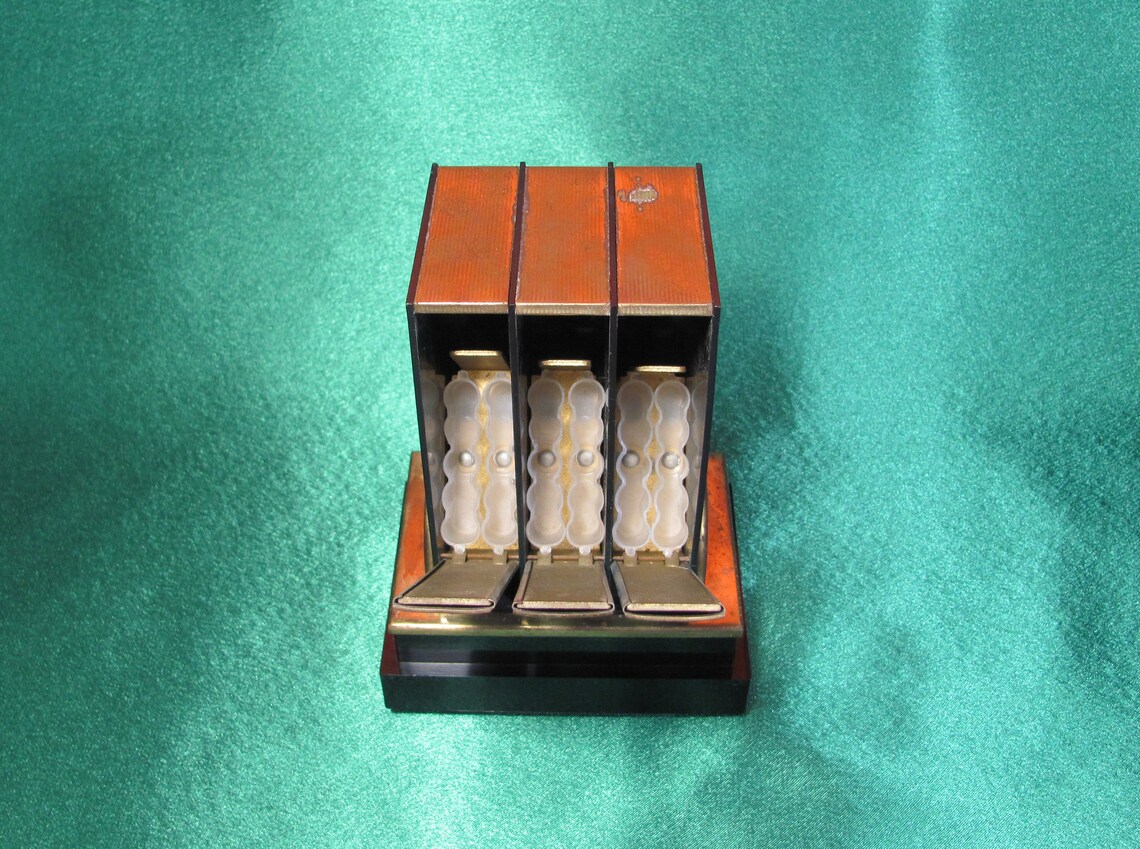 Music Cigarette Case Box Holder USSR Vintage Soviet Cosmos Etsy