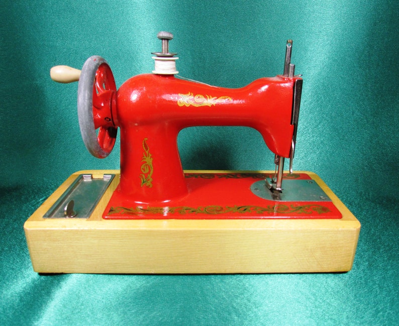 Vintage Kids Children's Sewing Machine Mechanical Etsy
