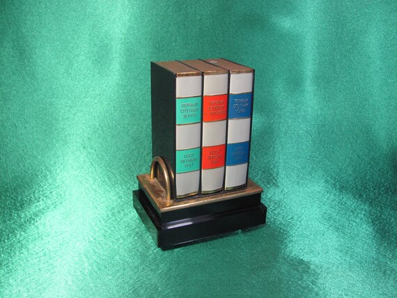 Music Cigarette Case Box Holder USSR, Vintage Sovi