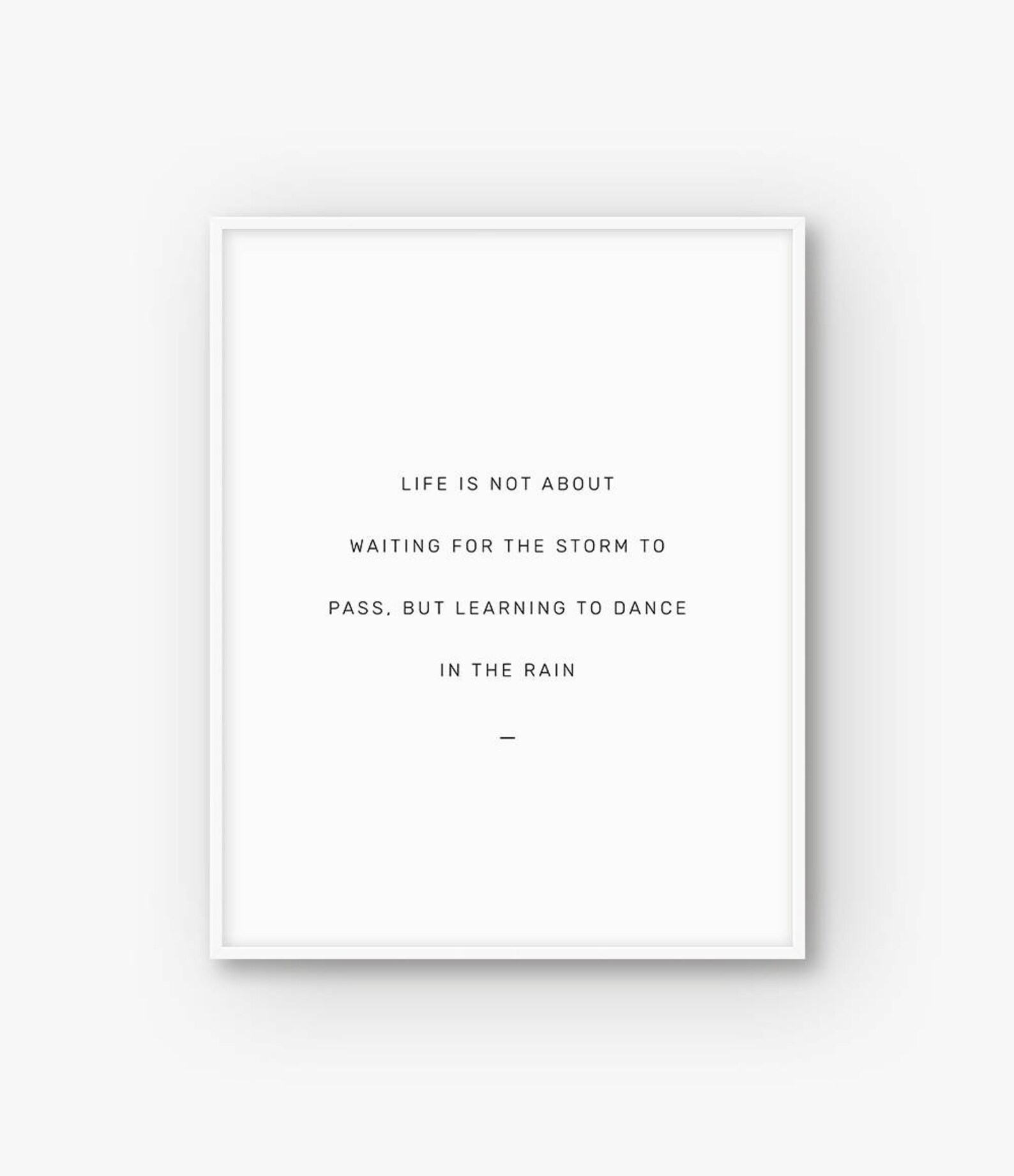 Motivational Print Inspirational Quote Motivational Poster Etsy