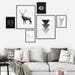 Heart Print Black and White Heart Printable Geometric Heart - Etsy