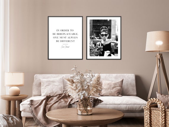 Great Mural Poster 30 X 40 Cm COCO CHANEL don't 