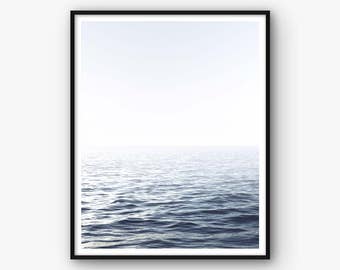 Ocean Print, Sea Wall Art, Ocean Art, Sea Photo, Ocean Decor, Home Decor, Printable Ocean, Printable Artwork, Nordic Wall Art, Sea Art