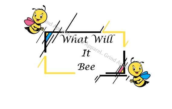 What Will It Bee Gender Reveal Png What Will It Bee Gender Etsy