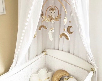 Mobile pour bébé « Rainbow Fawn »