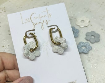 Boucles d’oreilles interchangeables Daisy