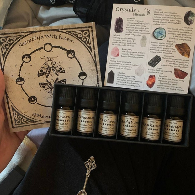 Witchcraft Essential Oils Pure Therapeutic Grade Set of 10 or 6 set of 6