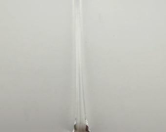 ヴィンテージロングガラスシャンデリアプリズム6個セット クリア6.5インチティアドロップ型つららドロップランプパーツサンキャッチャーサルベージコテージコア