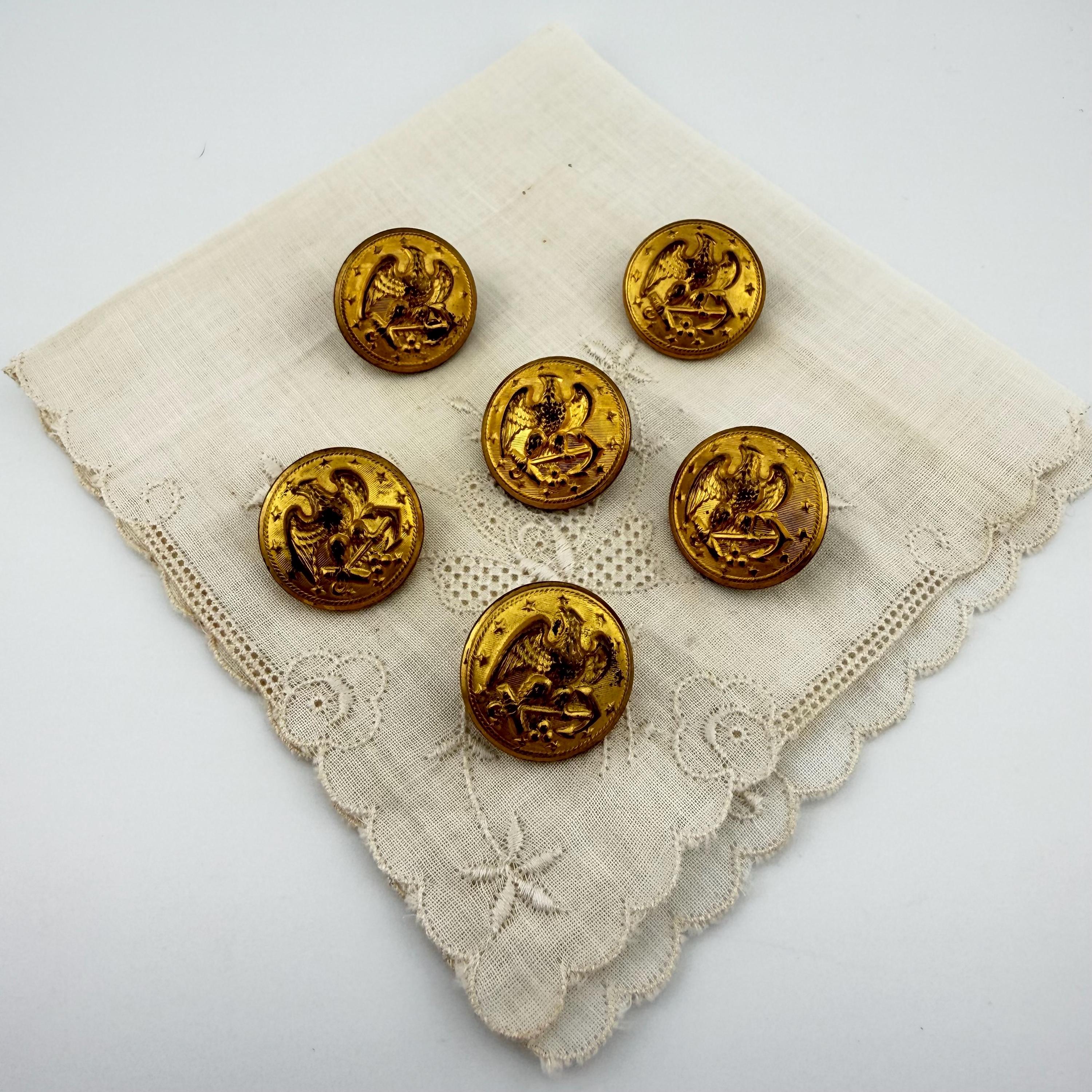 Vintage Us Navy Buttons - Etsy