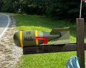 WW2 Replica bomb Mail box