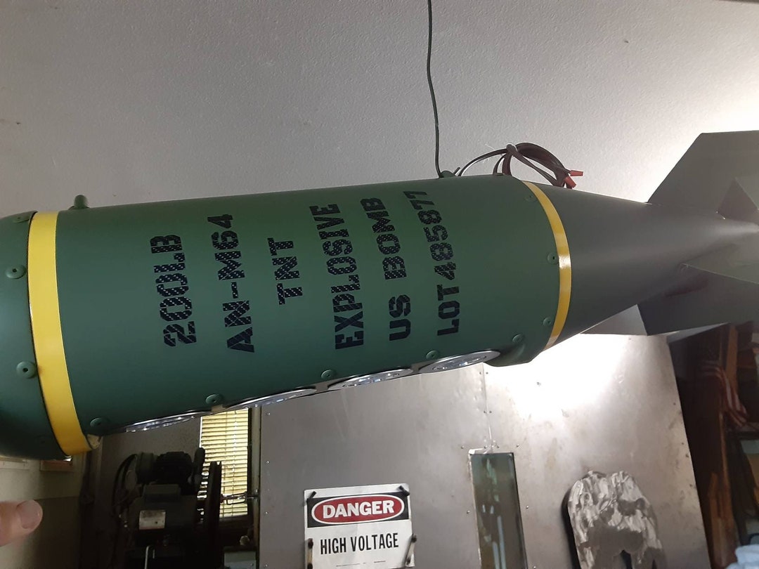 WW2 Pool Table Replica Bomb Light/work Bench Light - Etsy