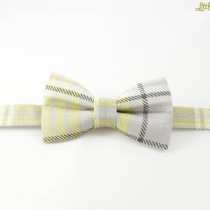 Baby Woolen Bow Tie – Black & Yellow Classic Party Style