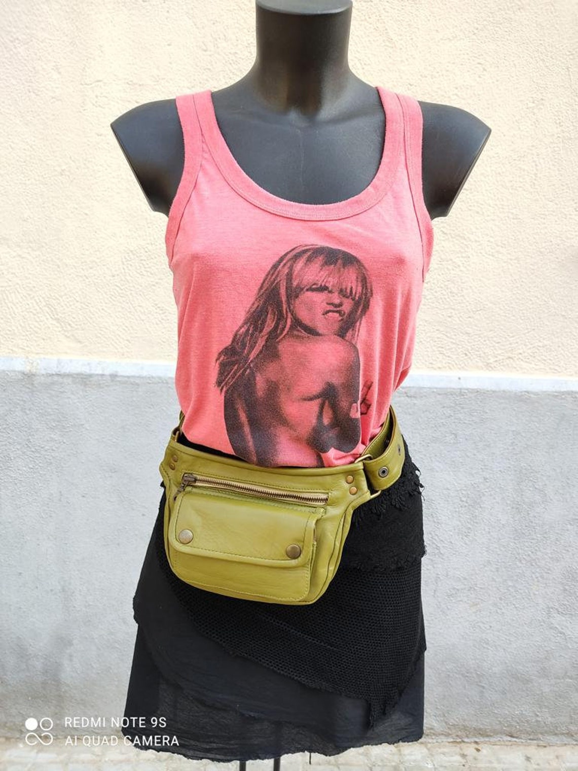 Hip Bag Hip Shoulder Bag Travel Bag Leather Leather Bag / Etsy