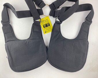 Festival shoulder BARCELONA+ holster bag waist pouch utility belt cotton sling bag holsters / Adjustable Strap / Hand made