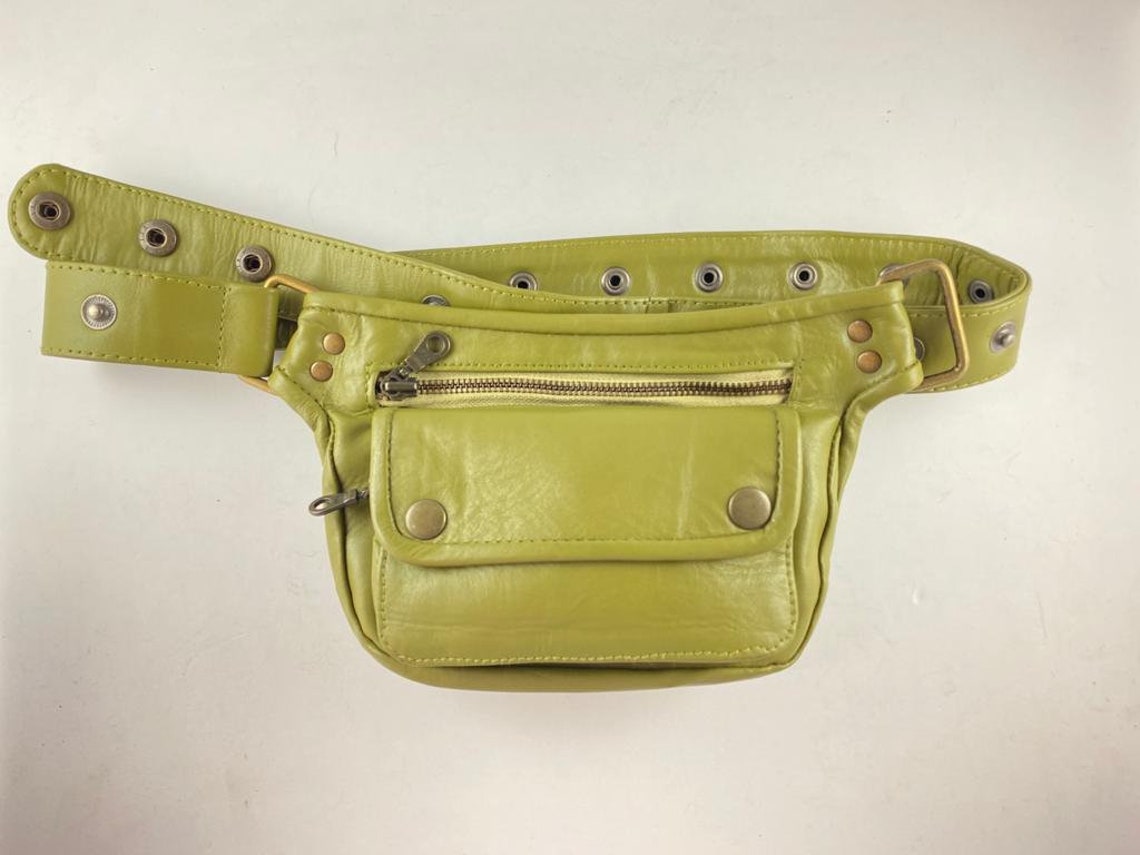 Hip Bag Hip Shoulder Bag Travel Bag Leather Leather Bag / Etsy