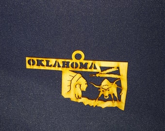 Oklahoma State Ornament