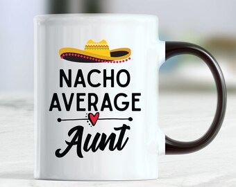 Aunticorn Funny Coffee Mug Aunt Ever Gifts from Niece or Nephew Birthday Mug