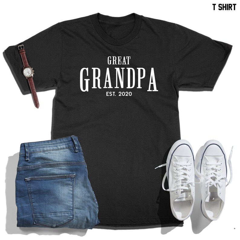 grandpa est 2021 shirt new great grandpa pregnancy announcement great grandpa to be great grandpa tshirt est shirt Great grandpa shirt