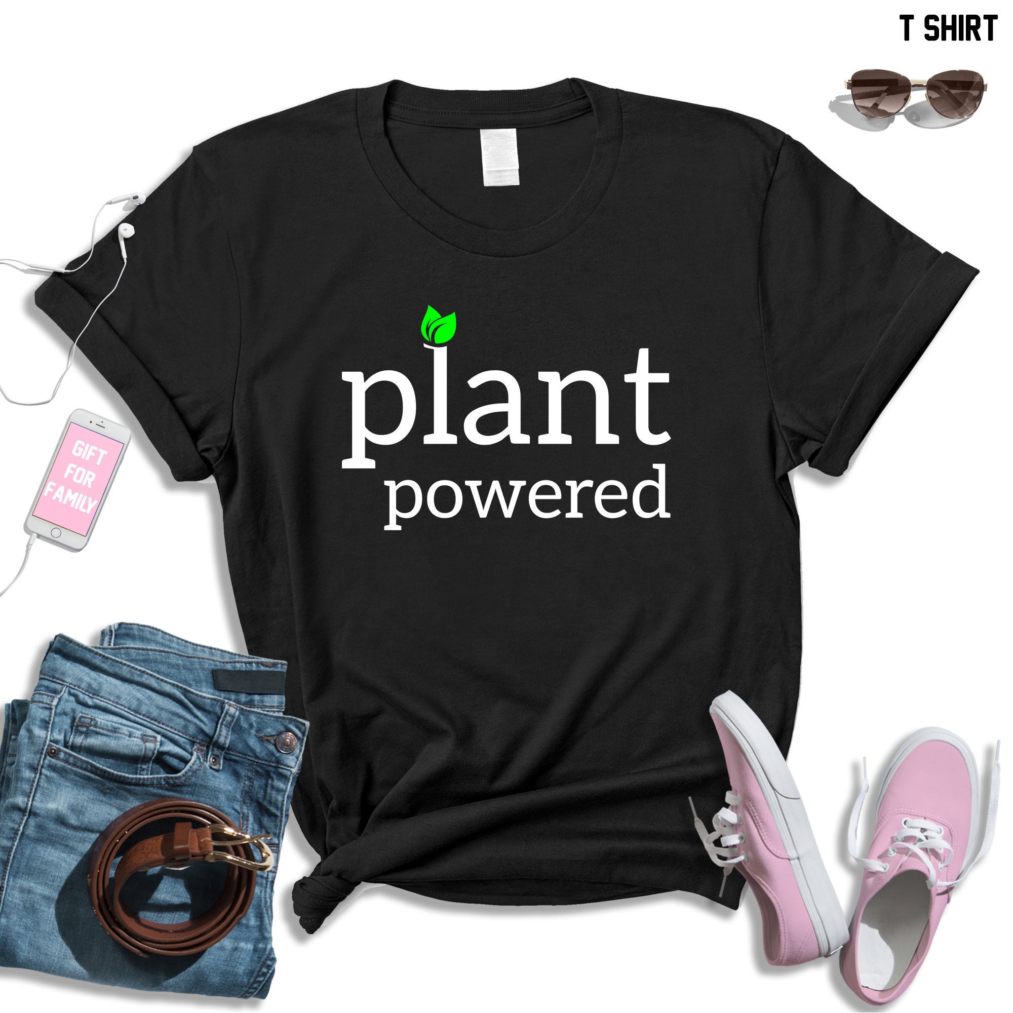 Plant power t shirt