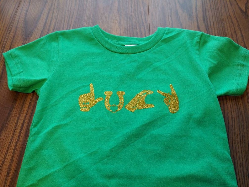 ASL Irish Luck Shirt