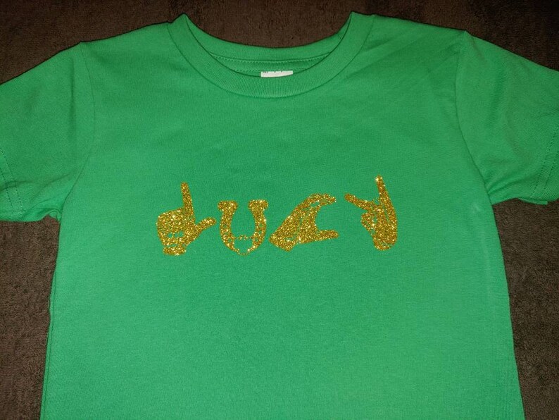 ASL Irish Luck Shirt