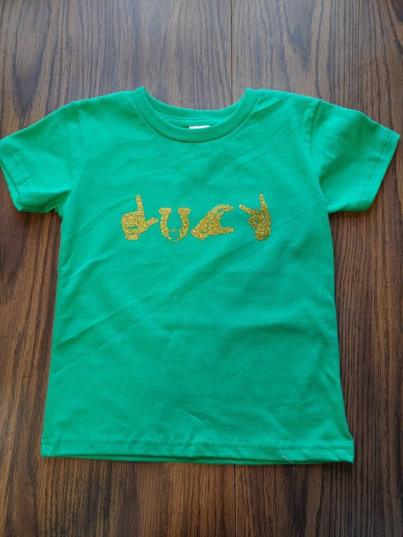 ASL Irish Luck Shirt
